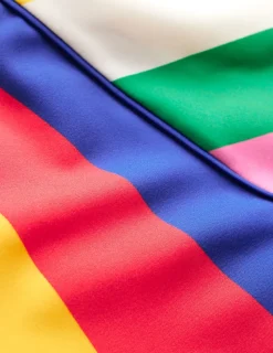 Swimwear & Beachwear-Boden Sunsafe Patterned Rash Vest-Multi Rainbow Swirl MultiRainbowSwirl