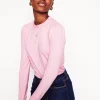 Tops & Blouses | T-Shirts & Tanks-Boden Supersoft Frill Detail Top-Soft Lavender SoftLavender