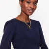 T-Shirts & Tanks | Tops & Blouses-Boden Supersoft Long Sleeve Top- Navy