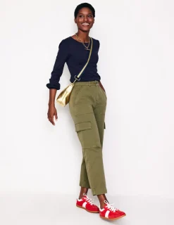 T-Shirts & Tanks | Tops & Blouses-Boden Supersoft Long Sleeve Top- Navy
