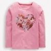 Tops & T-Shirts-Boden Superstitch Puff Sleeve Top-Bubblegum Pink Bunnies BubblegumPinkBunnies