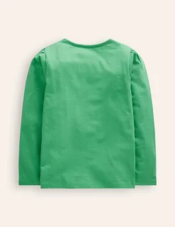 Tops & T-Shirts-Boden Superstitch Puff Sleeve Top-Jade Bunnies JadeBunnies