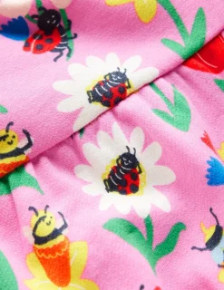 Dresses-Boden Sweatshirt Dress-Sugared Lilac Spring Garden SugaredLilacSpringGarden