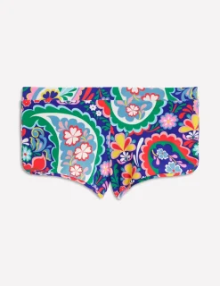 Swimwear-Boden Swim Shorts-Multi, Meadow Paisley Multi,MeadowPaisley