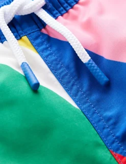 Swimwear & Beachwear-Boden Swim Shorts-Multi Rainbow Swirl MultiRainbowSwirl