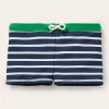Swimwear & Beachwear-Boden Swim Trunks-Navy Blue/White NavyBlue/White
