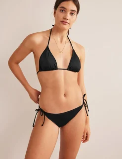 Swimwear-Boden Symi String Bikini Bottoms- Black