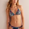 Swimwear-Boden Symi String Bikini Bottoms-Midnight, Kurbits Floral Midnight,KurbitsFloral