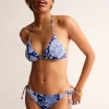 Swimwear-Boden Symi String Bikini Bottoms-Surf The Web, Gardenia Swirl SurfTheWeb,GardeniaSwirl