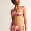 Swimwear-Boden Symi String Bikini Bottoms-Fiesta, Geo Whirl Fiesta,GeoWhirl