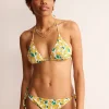 Swimwear-Boden Symi String Bikini Bottoms-Ivory, Lemons Ivory,Lemons
