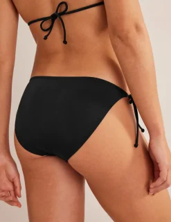 Swimwear-Boden Symi String Bikini Bottoms- Black