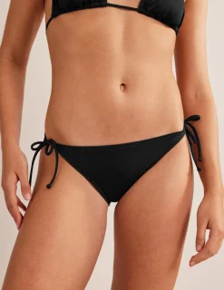 Swimwear-Boden Symi String Bikini Bottoms- Black