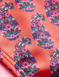 Swimwear-Boden Symi String Bikini Bottoms-Persimmon Orange Paisley PersimmonOrangePaisley