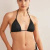 Swimwear-Boden Symi String Bikini Top- Black