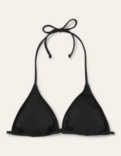 Swimwear-Boden Symi String Bikini Top- Black