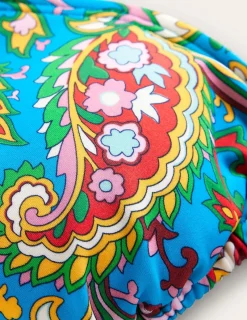 Swimwear-Boden Symi String Bikini Top-Bright Blue, Seashell BrightBlue,Seashell