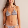 Swimwear-Boden Symi String Bikini Top-Dark Burgundy, Reverie DarkBurgundy,Reverie