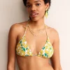 Swimwear-Boden Symi String Bikini Top-Ivory, Lemons Ivory,Lemons
