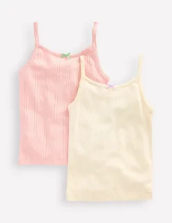 Underwear-Boden Tank Top 2 Pack-Pointelle Stripe PointelleStripe