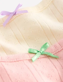 Underwear-Boden Tank Top 2 Pack-Pointelle Stripe PointelleStripe