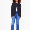 Sweaters & Cardigans-Boden Textured Stitch Cardigan- Navy