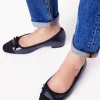 Flats-Boden Toe Cap Ballet Flat-Navy Crackle Leather NavyCrackleLeather