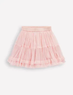 Skirts & Skorts-Boden Tulle Ruffle Skirt- Pink