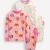 Sleepwear & Pajamas-Boden Twin Pack Snug Pajamas-Chalk Pink Valentines ChalkPinkValentines