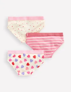 Underwear-Boden Underwear 3 Pack- Stripe/Heart/Plain