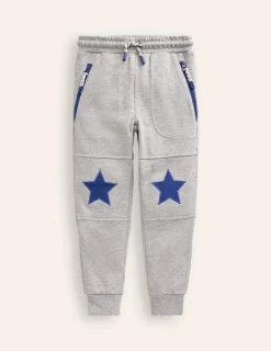 Joggers & Sweatpants-Boden Warrior Knee Joggers-Charcoal Marl CharcoalMarl