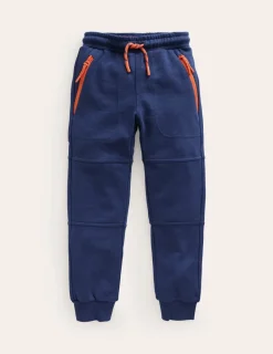 Joggers & Sweatpants-Boden Warrior Knee Joggers-College Navy CollegeNavy