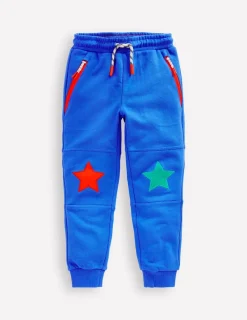 Joggers & Sweatpants-Boden Warrior Knee Joggers-Peacock Plume Blue PeacockPlumeBlue