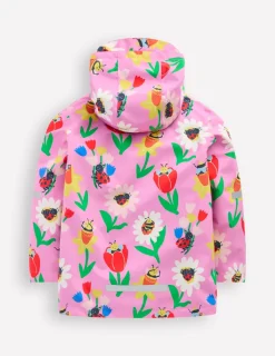 Coats & Jackets-Boden Waterproof Fisherman's Jacket-Pink Spring Garden PinkSpringGarden