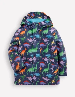 Coats & Jackets-Boden Waterproof Fisherman's Jacket-Robot Blue Dinos RobotBlueDinos