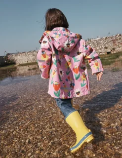 Coats & Jackets-Boden Waterproof Fisherman's Jacket-Pink Spring Garden PinkSpringGarden