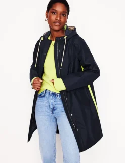 Jackets & Coats-Boden Wells Waterproof Coat- Navy