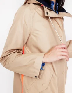 Jackets & Coats-Boden Wells Waterproof Coat- Neutral
