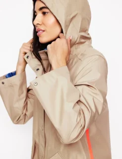 Jackets & Coats-Boden Wells Waterproof Coat- Neutral