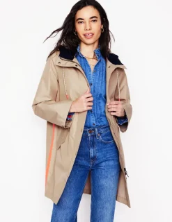 Jackets & Coats-Boden Wells Waterproof Coat- Neutral