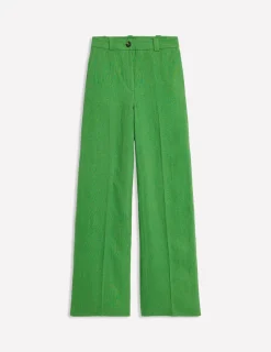 Pants-Boden Westbourne Linen Pants-Iguana Green IguanaGreen