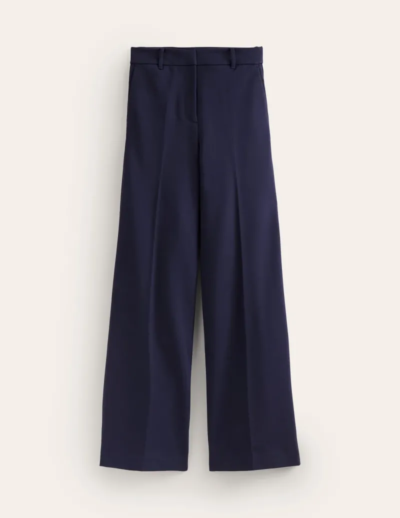 Pants | Suits & Tailoring-Boden Westbourne Ponte Trousers- Navy