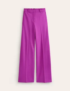Pants | Suits & Tailoring-Boden Westbourne Ponte Trousers-Regal Purple RegalPurple