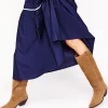 Heels | Boots-Boden Western Knee High Boots-Rusty Tan Suede RustyTanSuede