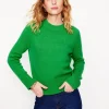 Sweaters & Cardigans-Boden Wide Sleeve Cashmere Sweater-Bright Green BrightGreen