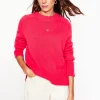 Sweaters & Cardigans-Boden Wide Sleeve Cashmere Sweater-Camelia Pink CameliaPink