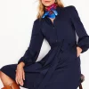 Dresses & Jumpsuits | Short-Boden Willow Frill Short Shirt Dress- Navy