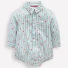 Tops & Bodysuits-Boden Woven Shirt Body-Ticking Confetti Heart TickingConfettiHeart