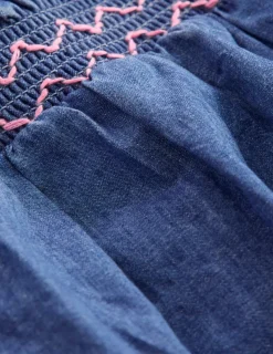 Bottoms-Boden Woven Trousers-Mid Vintage Denim MidVintageDenim